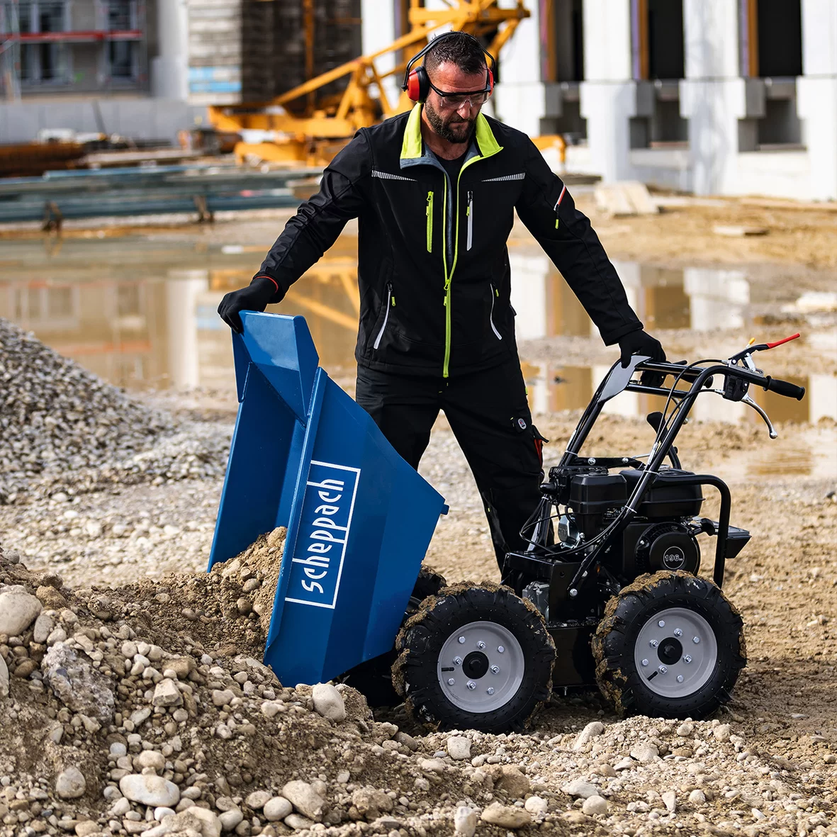 DP3000 Benzinli Mini Dumper