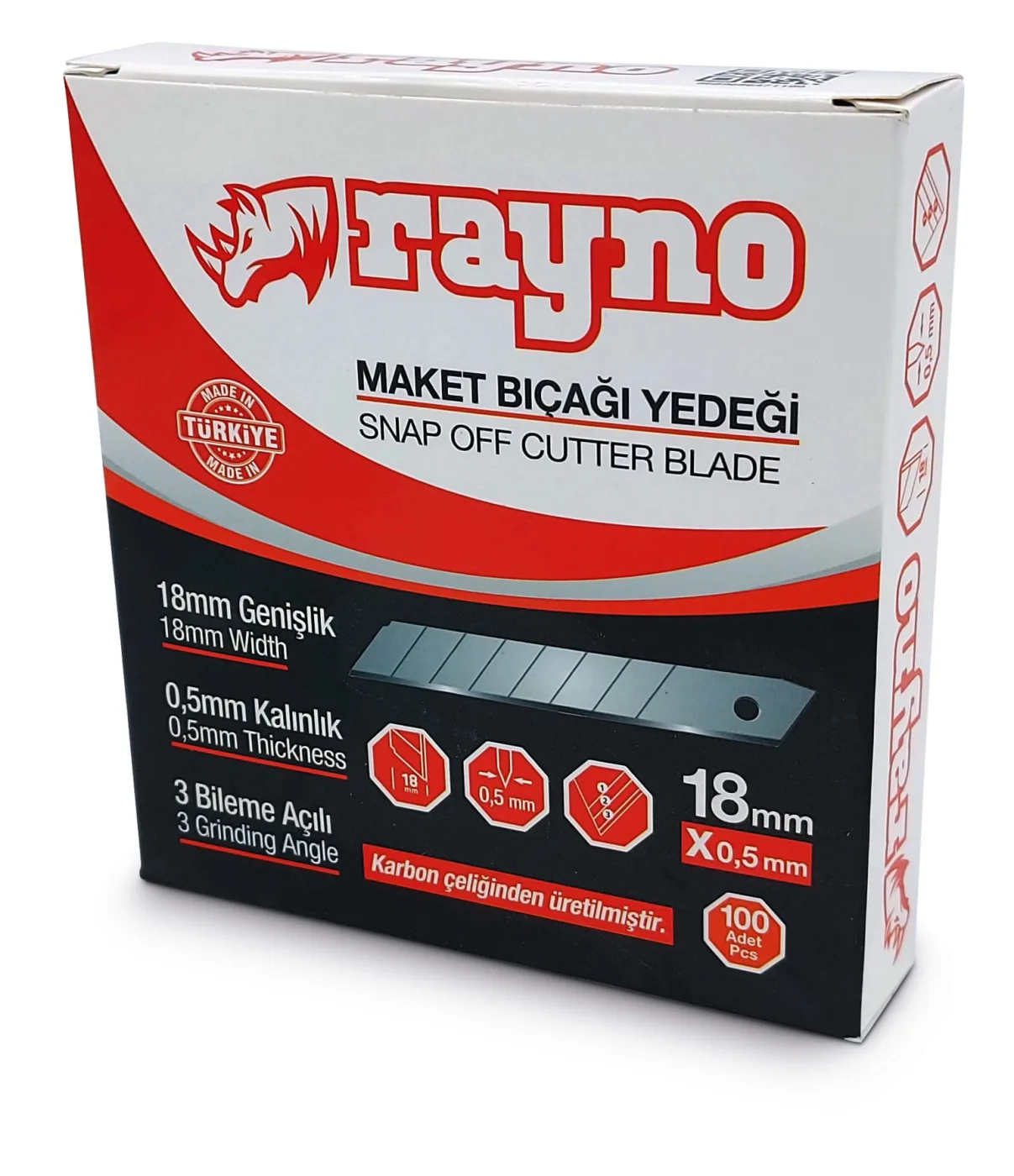 ALÜMİNYUM MAKET BIÇAĞI YEDEĞİ - 100 / 4000