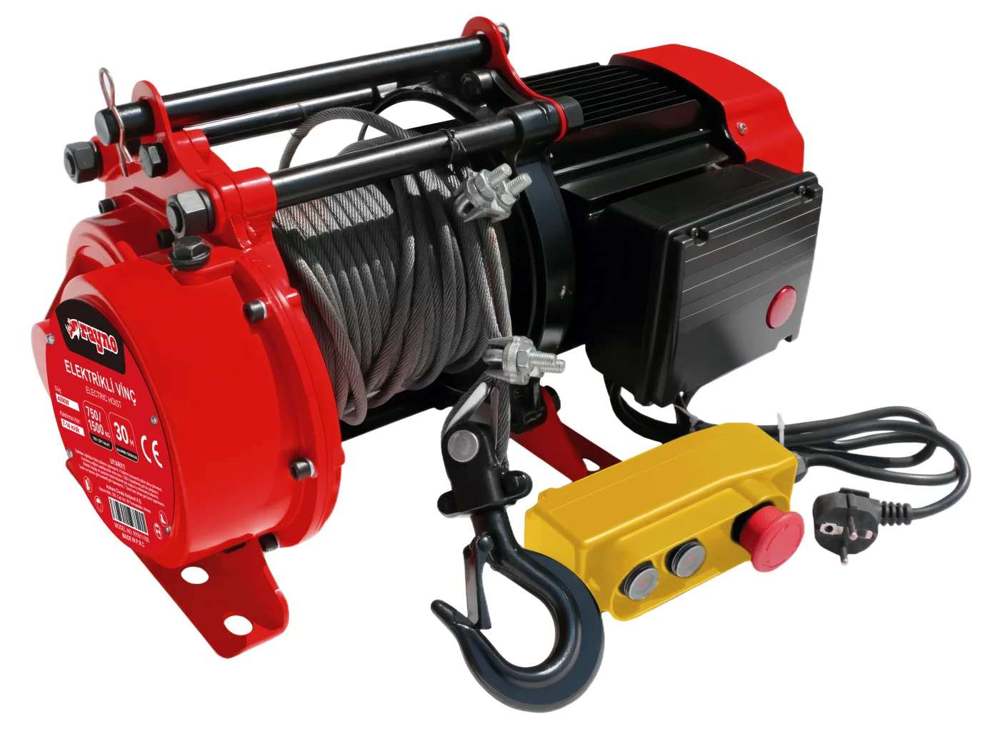 ELEKTRİKLİ VİNÇ - 750 - 1500 kg